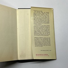 On Directing | Harold Clurman HC 1st Printing