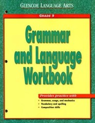 Glencoe Language Arts Grammar And Language Workbook Grade 9 – ACCEPTABLE