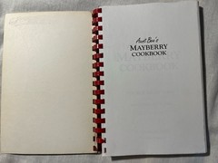 Aunt Bee’s Mayberry Cookbook, 1991, Spiral, Ken Beck & Jim Clark, 244 Pages