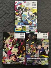 Splatoon Artbooks 1-3 Japanese