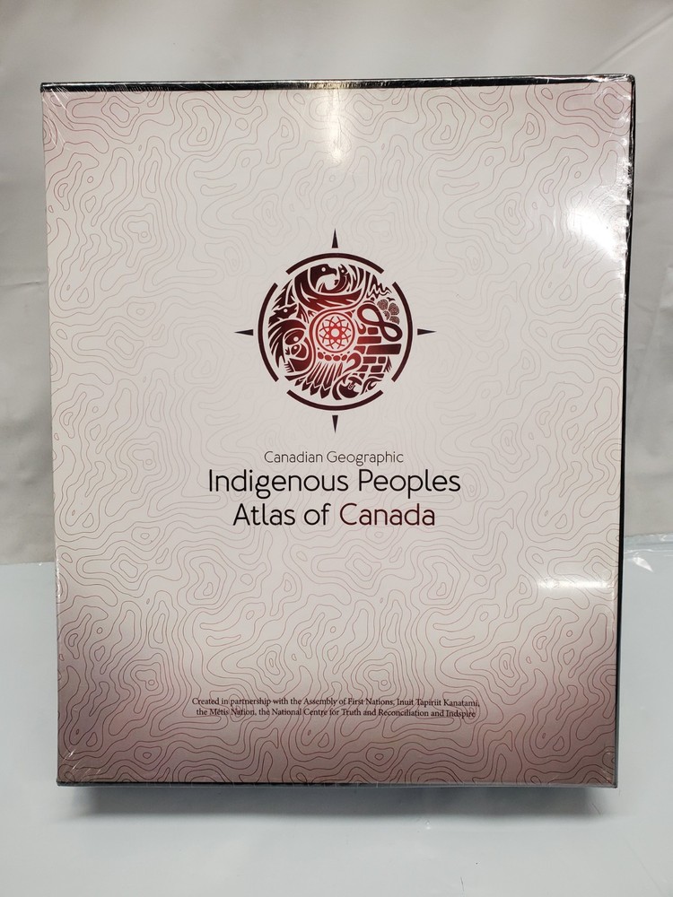 Indigenous Peoples Atlas of Canada – 4 Book Set, Hardcover *NEW IN BOX