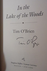 Tim O’Brien IN THE LAKE OF THE WOODS *SIGNED* FIRST EDITION SECOND PRINTING