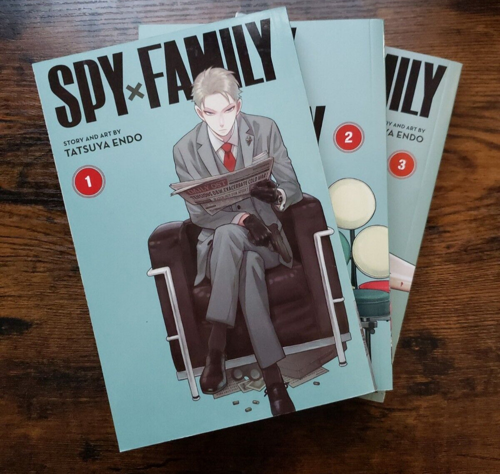 Viz Media/Shonen Jump Spy x Family Spy Family Manga Lot Volumes 1 2 3 English