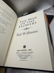 The War of the Flowers Tad Williams 2003 First Edition Fantasy DAW Books HCDJ VG