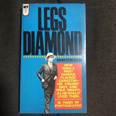 Legs Diamond by Sam Curzon Public Enemies Of The 1930’s, 1973 Vintage Paperback