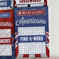 Lot of 10 Variety Puzzle Books – Crosswords, Word Find, Etc. – Dell, Kappa