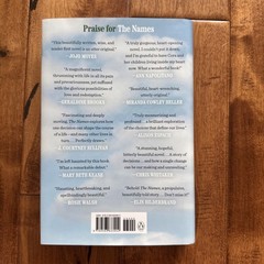 The Names A Novel – VERY GOOD