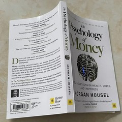 **The Psychology of Money Book – Timeless Lessons on Wealth, Greed & Happiness f
