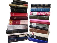 Lot of 10 New Testament Bibles – Mixed Translations (NIV, KJV & More) RANDOM SET