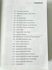 The Life Recovery Bible NLT (Softcover) by Tyndale 2013