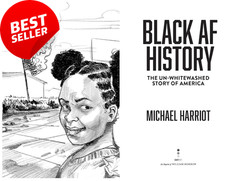 Black AF History Book Unwhitewashed US History Black Americans Bestseller