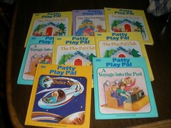 LOT OF 9 IDEAL PATTY PLAY PAL HARD COVER BOOKS FUNTIME ACTIVITY BOOK 1980’S