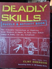 Deadly Skills Puzzle and Activity Book by Clint Emerson (2018, Trade Paperback)