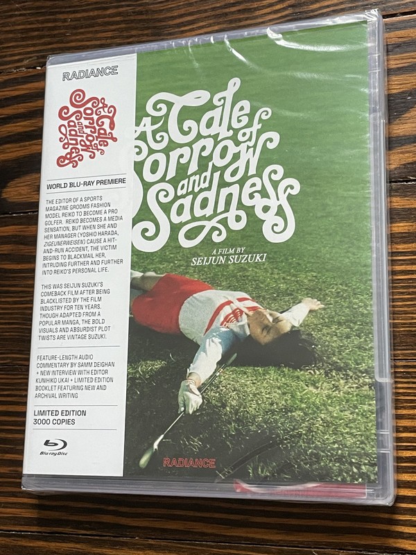 NEW / A Tale Of Sorrow And Sadness [Limited Edition Blu-ray] – Seijun Suzuki; ..