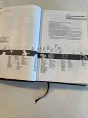 NIV Life Application Study Bible Burgundy Bonded Leather