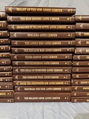 Louis L’Amour Leather Books Western (Choose Your Title)
