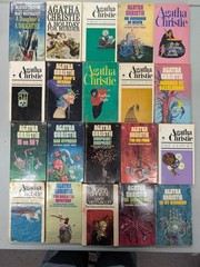 Agatha Christie $0.75 orig price vintage paperbacks 20 titles 1970s PB G 260407