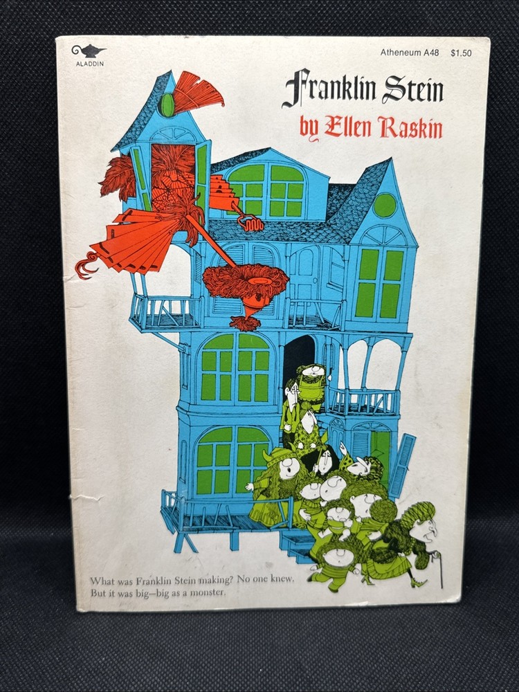 FRANKLIN STEIN : by Ellen Raskin : vintage Aladdin Publishing 1st Edition 1972