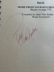 The Great Depression Recipes of 1930s Volume 1-2 Rita Van Am 1992. SIGNED Copy
