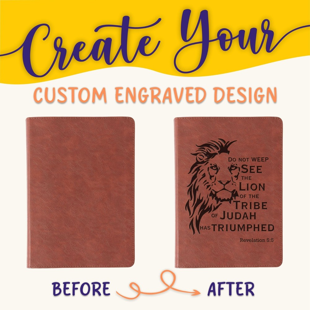 Personalized ESV Men’s Study Bible: Create Your Own Custom Engraved Design