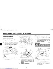 YAMAHA XV19CTSW XV19CTW XV19CTMW Stratoliner Owners Manual – WIRE BOUND – COVERS
