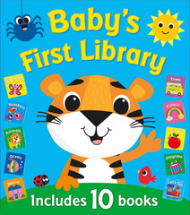 Baby’s First Library 10-Book Set – Board Book Set for Babies and Toddlers, Ages
