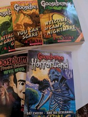 R.L. Stine Goosebumps PB Book Lot Of 10 Ages 9-12 Film/TV Adaptation Horror