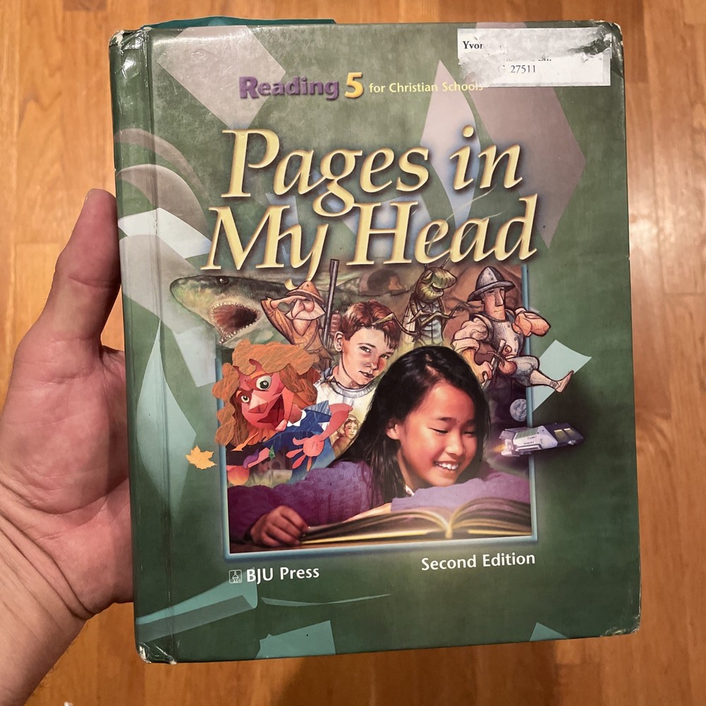 Reading 5 Text: Pages In My Head, ￼Hardback By BJU Press