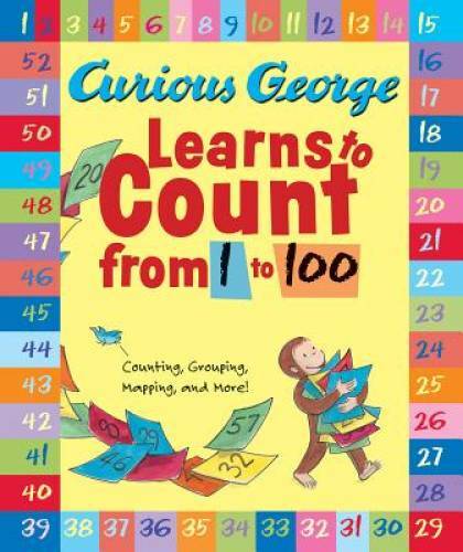 Curious George Learns to Count from 1 to 100 – Paperback By Rey, H. A. – GOOD
