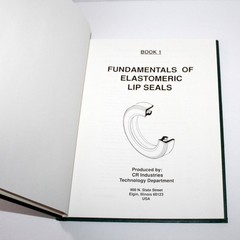 Elastomeric Lip Seal Handbook CR Industries Elgin Illinois Lubricants technology