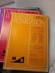 12pcs LOT! RARE FIND! Mental Retardation AAMD Magazines Publications