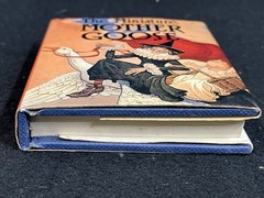 1992 A MINIATURE MOTHER GOOSE, RUNNING PRESS EDITION HARDCOVER DJ, 3.25″ X 2.75″