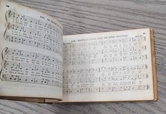 1853 Music Reader Book – The Singing Bird by William B. Bradbury 176 pages