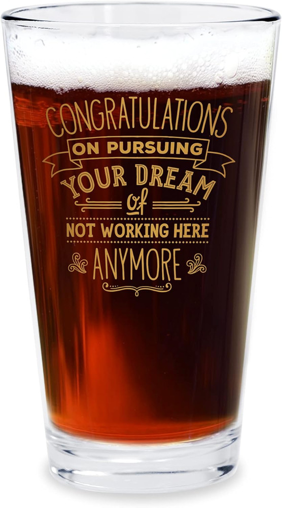 Farewell Gifts for Coworkers – Congratulations on Pursuing Your Dream – 16 Oz Be