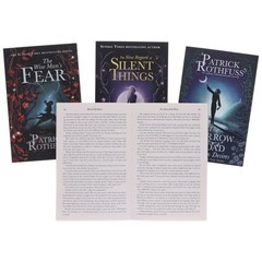 The Kingkiller Chronicle by Patrick Rothfuss 4 Books Collection Set -Fiction- PB