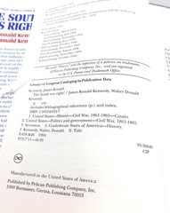 The South Was Right by James and Walter Kennedy American Civil War 2000 HC DJ
