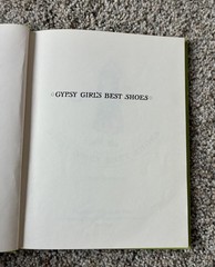 🟧 Hardcover Children’s Vintage Book Gypsy Girl’s Best Shoes by Anne Rockwell