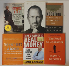 RANDOM Mix Lot of 7 Business Management Finance Leadership Marketing Book Bundle