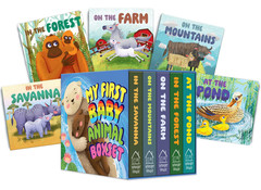 My First Baby Animal Boxed Set – (mini Box set) Multicolor