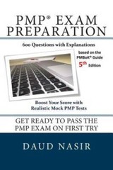 PMP Exam Preparation: 600 Questions with Explanations – Paperback – GOOD