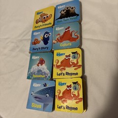 Disney&Pixar Finding Dory Learning Books 2016, Children’s 8 Books 2.75” Square