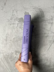 The Action Bible Study Bible ESV – Lavender Premium Edition – VG
