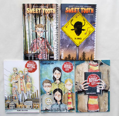 Jeff Lemire; Graphic Novels; Sweet Tooth Vol 1 & 2 and Royal City Vol 1-3 PB/VGC
