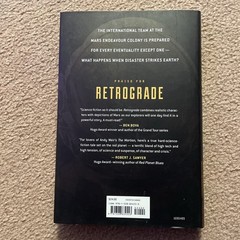 RETROGRADE by Peter Cawdron (2017, Hardcover) -1st ed.
