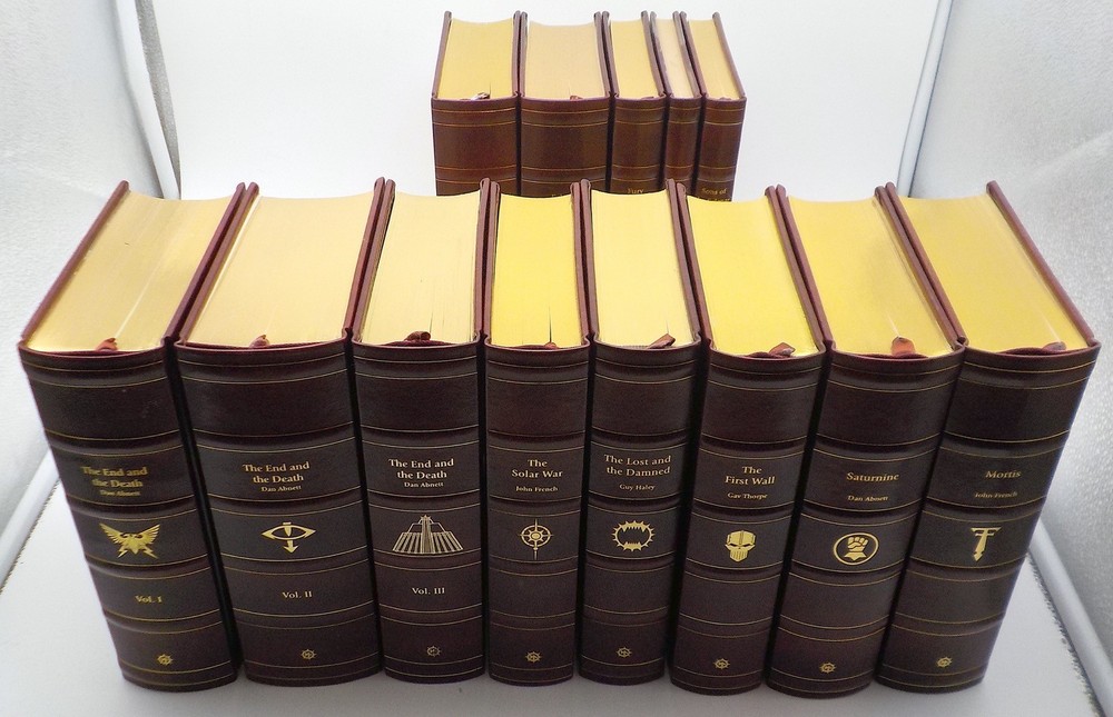 SEIGE OF TERRA LIMITED EDITION COMPLETE SET OF 14 VOLUMES Warhammer