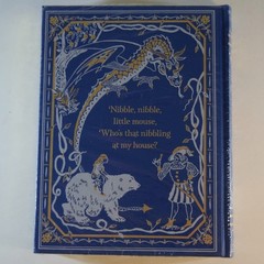 THE BLUE FAIRY BOOK Andrew Lang Illustrated Bonded Leather Gilt Page Edges – NEW