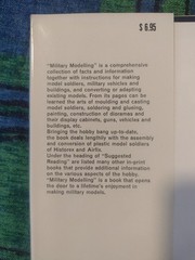 Military Modeling by Donald Featherstone hardcover with dust jacket