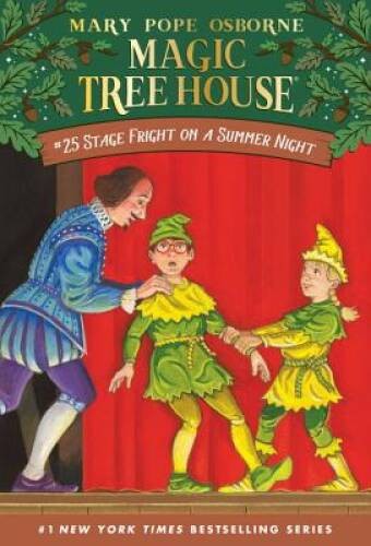 Stage Fright on a Summer Night (Magic Tree House #25) – Paperback – VERY GOOD