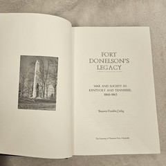 Fort Donelsons Legacy Benjamin Franklin Cooling War & Society KY Tenn 1862-1863