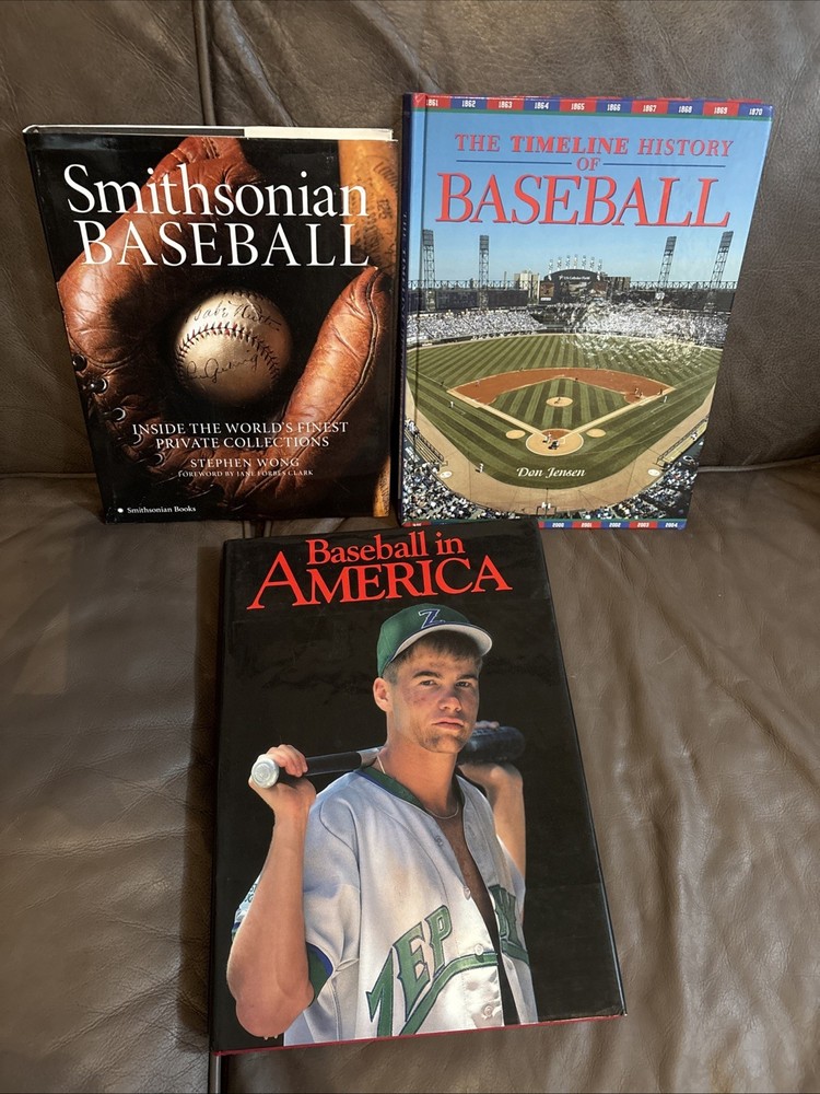 Baseball Books Smithsonian Baseball The Timeline Hist Of BB Baseball In America